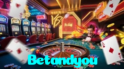 Betandyou casino presented on mobile device in Pakistan with slots and live games